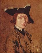 Thomas Gainsborough Self portrait oil painting artist